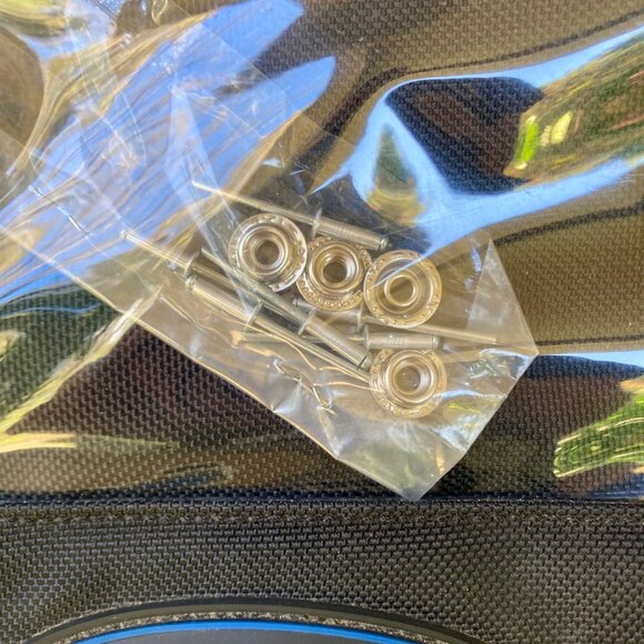 Polaris Snowmobile Tank Map Bag, Ballistic DLX Black 2874151 NICE! - Picture 4 of 8